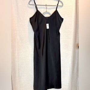 Elegant Black Slip Dress Banana Republic Size Medium